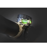 FLATLINE OPS HALO-X STATIONARY RIGID BUBBLE LEVEL, 35MM, FDE