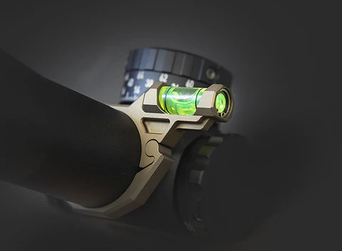 FLATLINE OPS HALO-X STATIONARY RIGID BUBBLE LEVEL, 35MM, FDE
