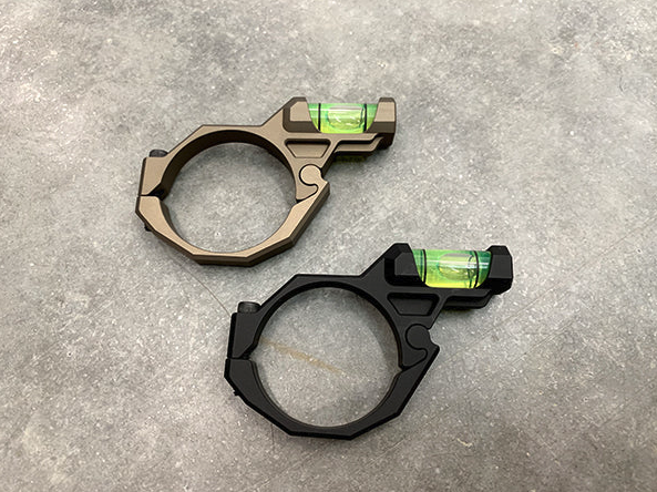 FLATLINE OPS HALO-X STATIONARY RIGID BUBBLE LEVEL, 35MM, FDE
