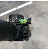 FLATLINE OPS HALO-X STATIONARY RIGID BUBBLE LEVEL, 30MM, BLACK