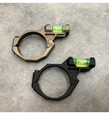 FLATLINE OPS HALO-X STATIONARY RIGID BUBBLE LEVEL, 30MM, BLACK