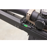 FLATLINE OPS TANGO RAIL MOUNT FINE ADJUSTABLE BUBBLE LEVEL, BLACK