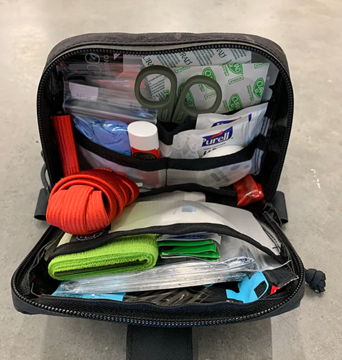 FLATLINE OPS OH SH*T KIT ULTRALIGHT MEDICAL KIT, BLACK MULTICAM