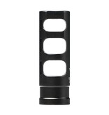 VG6 PRECISION VG6 PRECISION GAMMA 556 SL MUZZLE BRAKE, 1/2X28, SS/BLACK