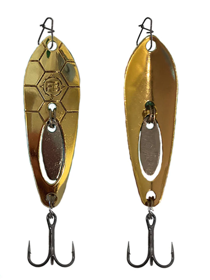 FROSTBITE MICRO TUNGSTEN DINNER BELL SPOON, 1/8OZ, GOLDEN MINNOW - Dominion  Outdoors, Canada Wide Shipping