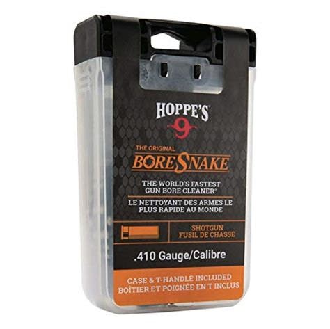HOPPE'S HOPPE'S SHOTGUN BORE SNAKE, 410 BORE, W/ DEN