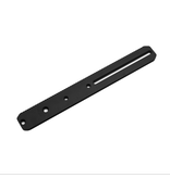 AREA 419 AREA 419 ARCALOCK RAIL W/ HARDWARE, 12”, UNIVERSAL, BLACK