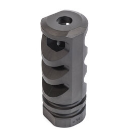 PRECISION ARMAMENT M4-72 SEVERE DUTY COMPENSATOR, 5/8X24, 7.62MM/30 CAL, BLACK