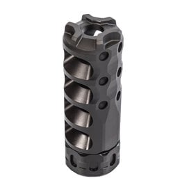 PRECISION ARMAMENT HYPERTAP MUZZLE BRAKE, 7.62MM/30 CAL, 5/8-24, BLACK