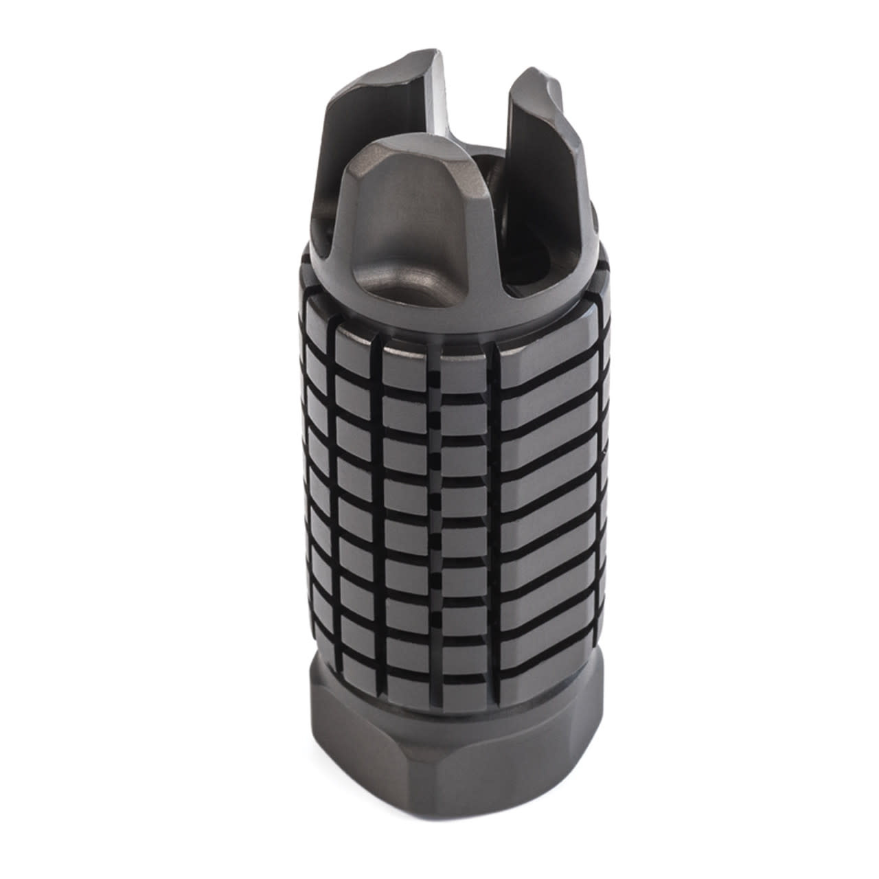 PRECISION ARMAMENT AFAB 556 HYBRID MUZZLE BRAKE & FLASH SUPPRESSOR, BLACK