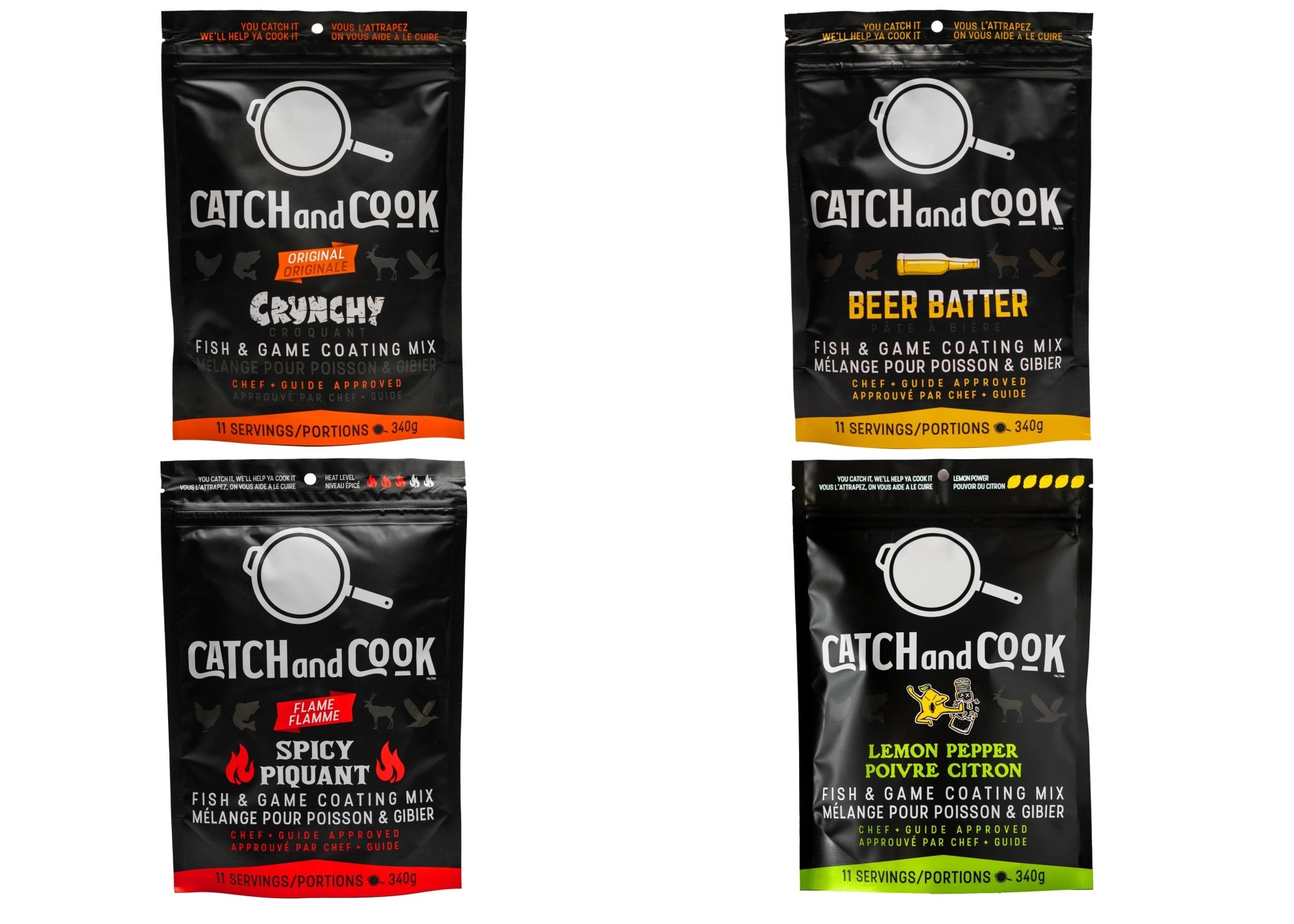 CATCH AND COOK CATCH AND COOK COATING MIX, SPICY