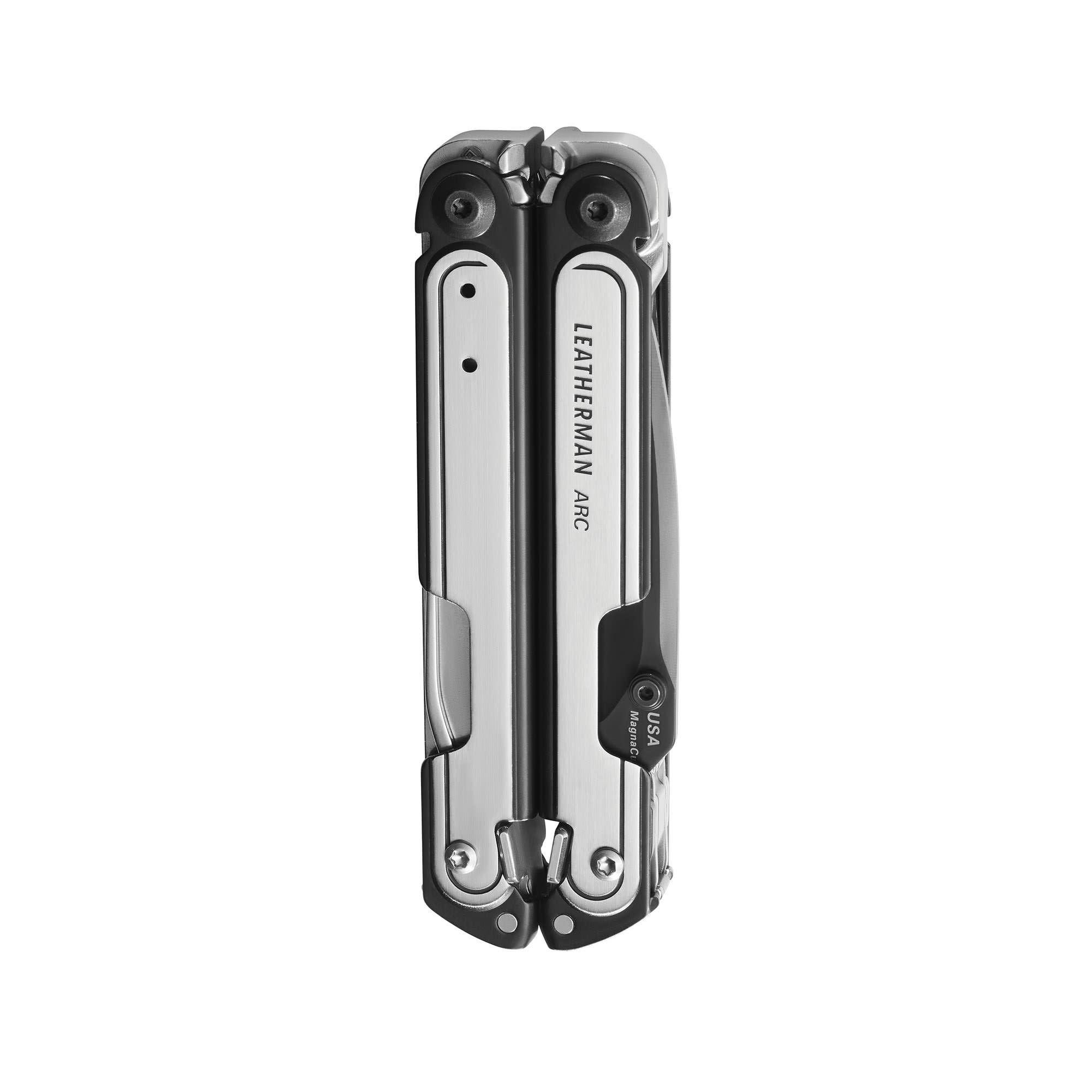 LEATHERMAN LEATHERMAN ARC MULTITOOL, BLACK DLC & STAINLESS, GRAY SHEATH