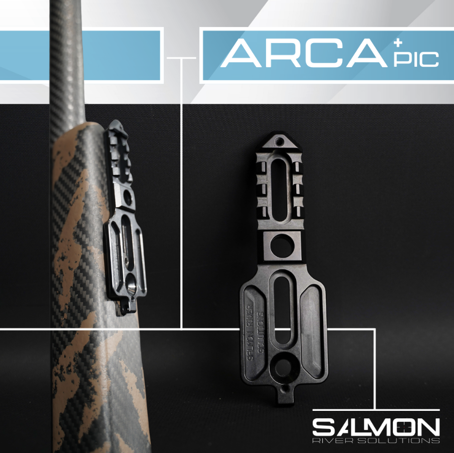 SALMON RIVER SOLUTIONS SRS ARCA & PIC RAIL, 4.7", 10-32, W/ TEE NUTS