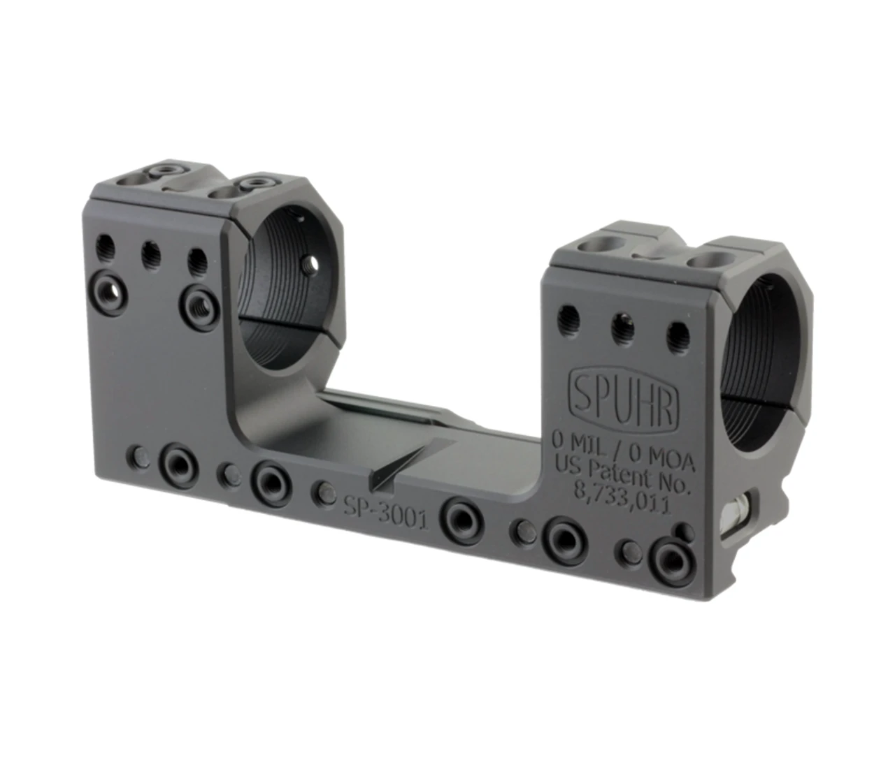 SPUHR SPUHR ISMS ONE PIECE SCOPE MOUNT, 30MM DIA, 30MM HEIGHT, 0 MIL