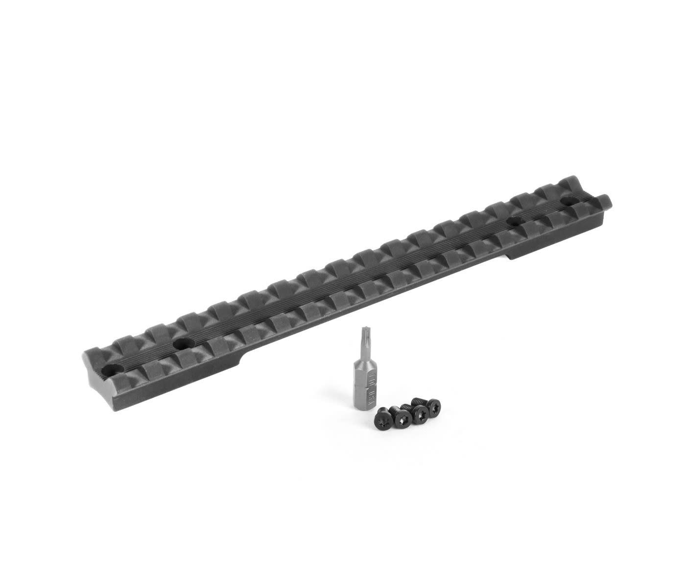EGW EGW SAVAGE MODEL 110 ROUND BACK LONG ACTION & SLUG GUN PICATINNY RAIL SCOPE MOUNT, 0 MOA