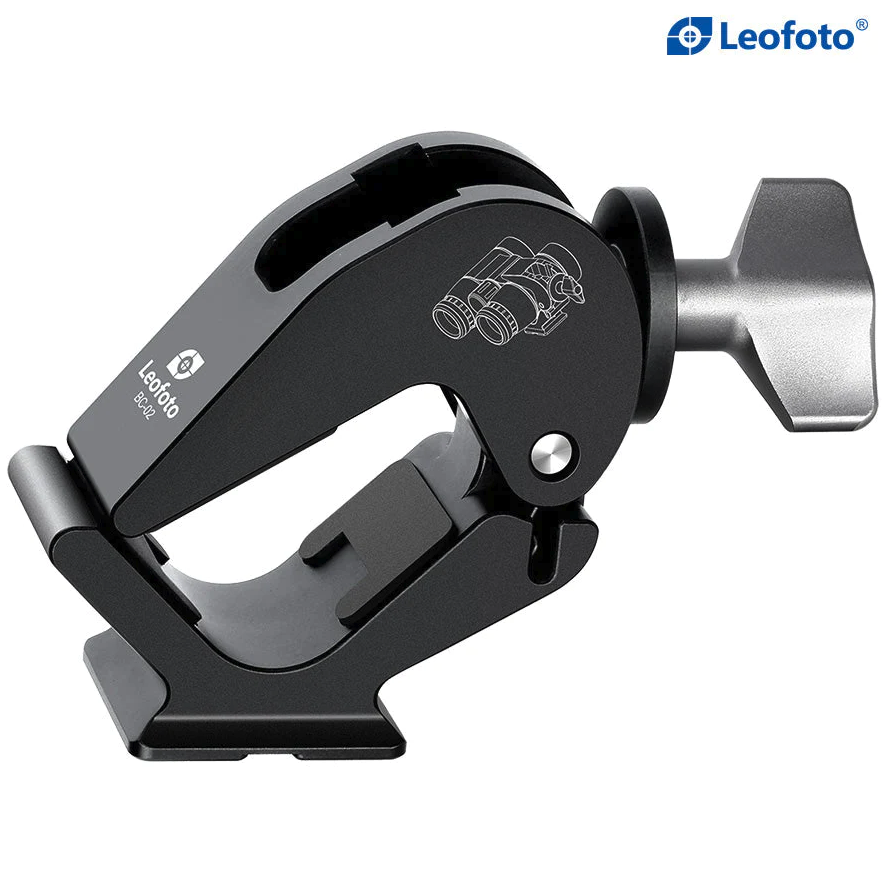 LEOFOTO BC-02 BINOCULAR ADAPTER CLAMP, W/ ARCA