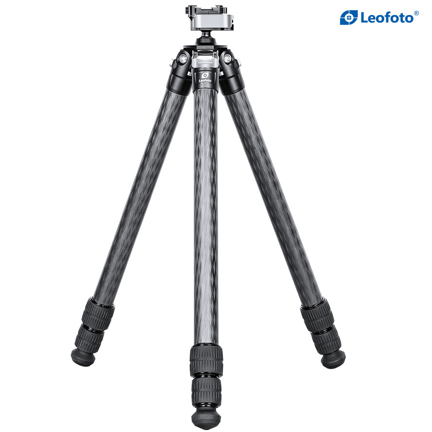 LEOFOTO SA403C CARBON FIBER TRIPOD, W/ MA30L RAPID LOCK BALL HEAD, PICATINNY AND ARCA