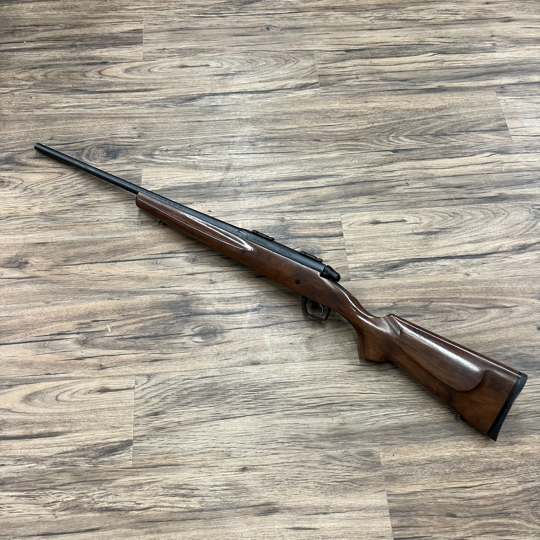 REMINGTON REMINGTON 783 RIFLE, .223 REM, WOOD STOCK, W/ SYNTHETIC STOCK, PRE-OWNED