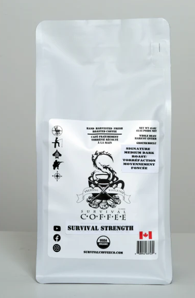 SURVIVAL COFFEE SURVIVAL STRENGTH, 1LB