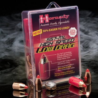 HORNADY HORNADY MUZZLELOADER BULLETS, W/ SABOTS, 50 CAL, 250 GR SST, 20 PACK