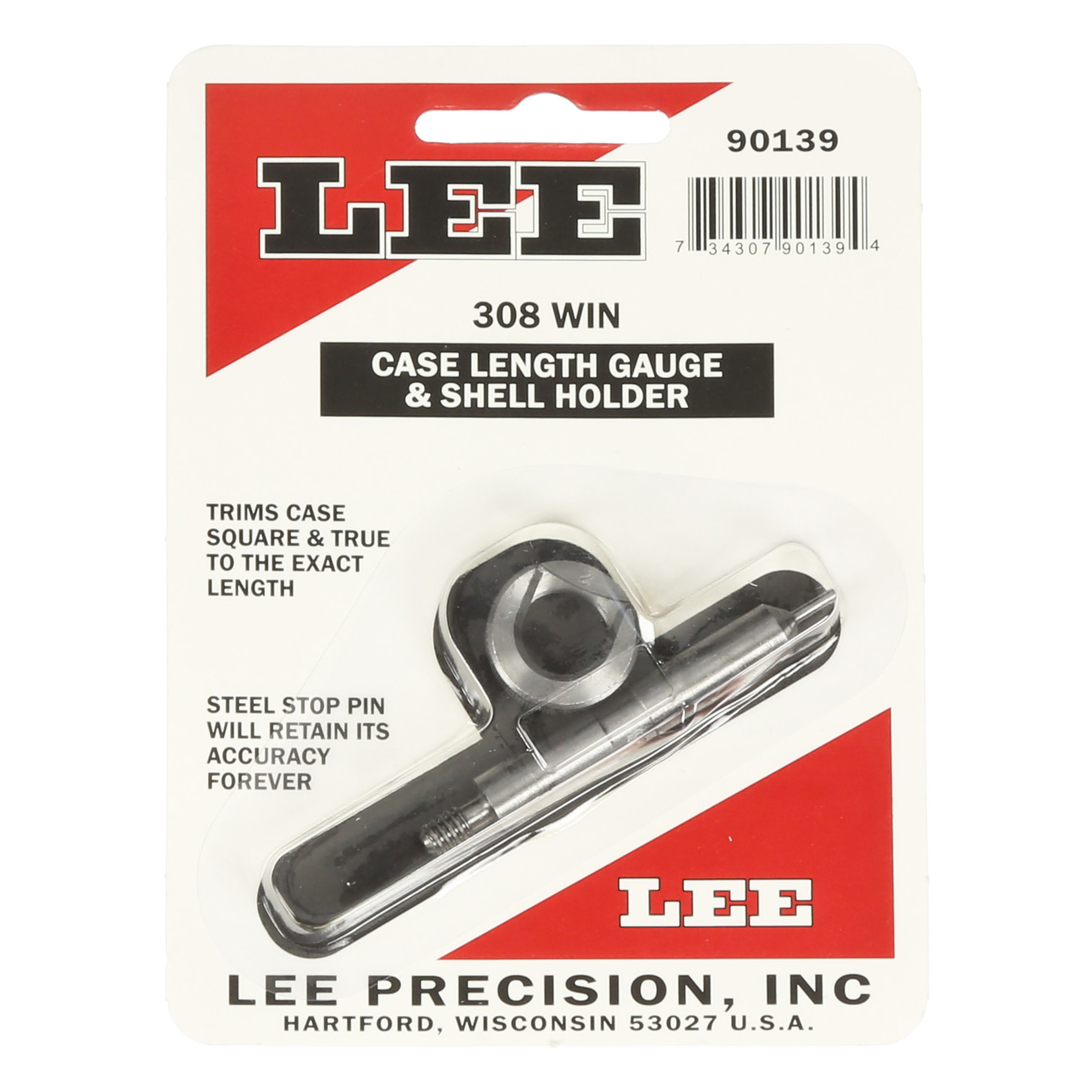 LEE LEE CASE LENGTH GAUGE & SHELL HOLDER, 30-30 WIN