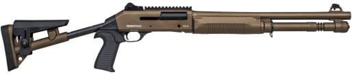 FEDERATION FIREARMS SA-4 SEMI AUTO SHOTGUN, 12 GA, 18.7" BARREL, BURNT BRONZE