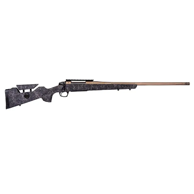 CVA CVA CASCADE LONG RANGE HUNTER RIFLE, 7MM PRC, SMOKED BRONZE, BLACK W/ SMOKED BRONZE WEB