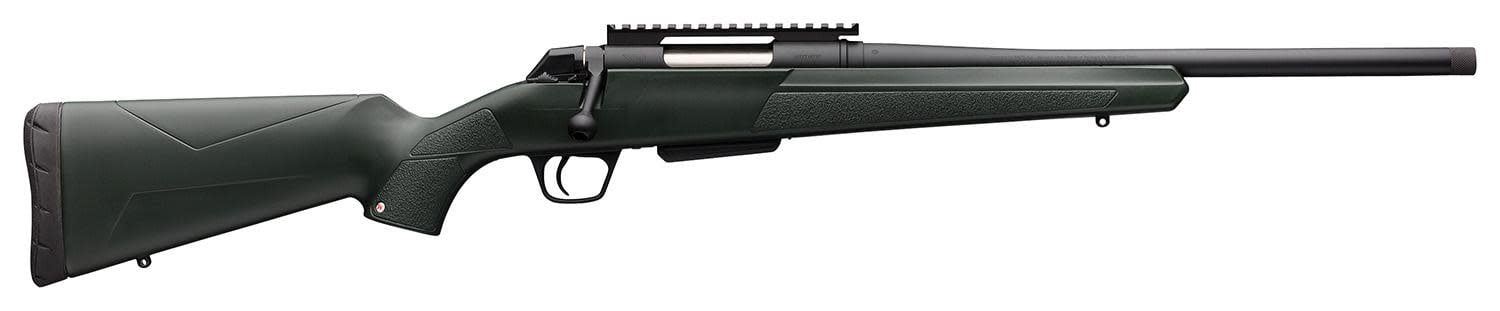 WINCHESTER WINCHESTER XPR STEALTH SR RIFLE, 223 REM, 16.5" BARREL, GREEN STOCK