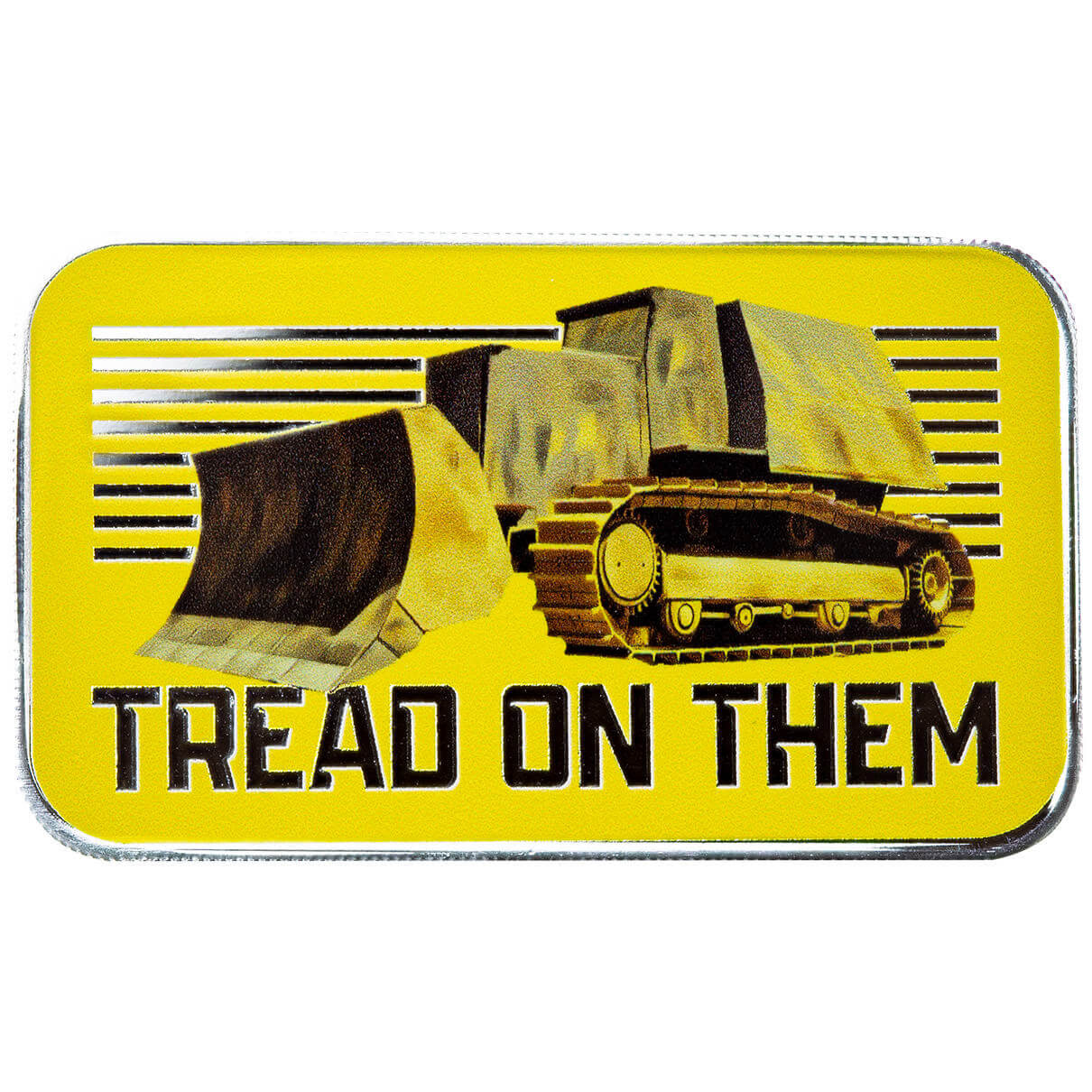 SCOTTSDALE MINT SCOTTSDALE MINT TREAD ON THEM BAR, 1OZ, SILVER