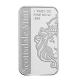 SCOTTSDALE MINT SCOTTSDALE MINT TREAD ON THEM BAR, 1OZ, SILVER