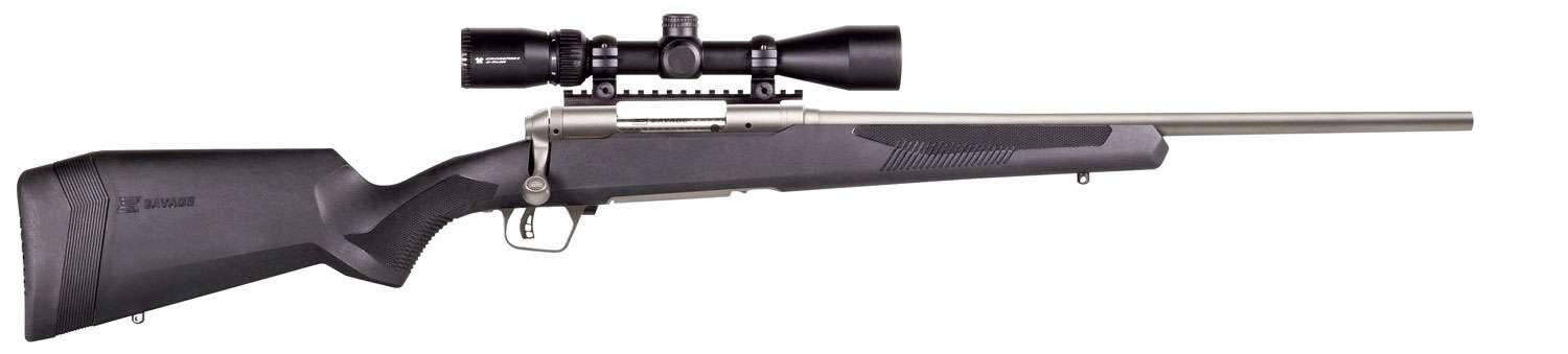 SAVAGE SAVAGE 110 APEX STORM XP RIFLE, 300 WIN MAG, W/ VORTEX SCOPE, SS, BLACK