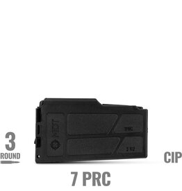 MDT MDT POLYMER AICS MAGAZINE, 7MM PRC, CIP LA, 3 ROUND, BLACK