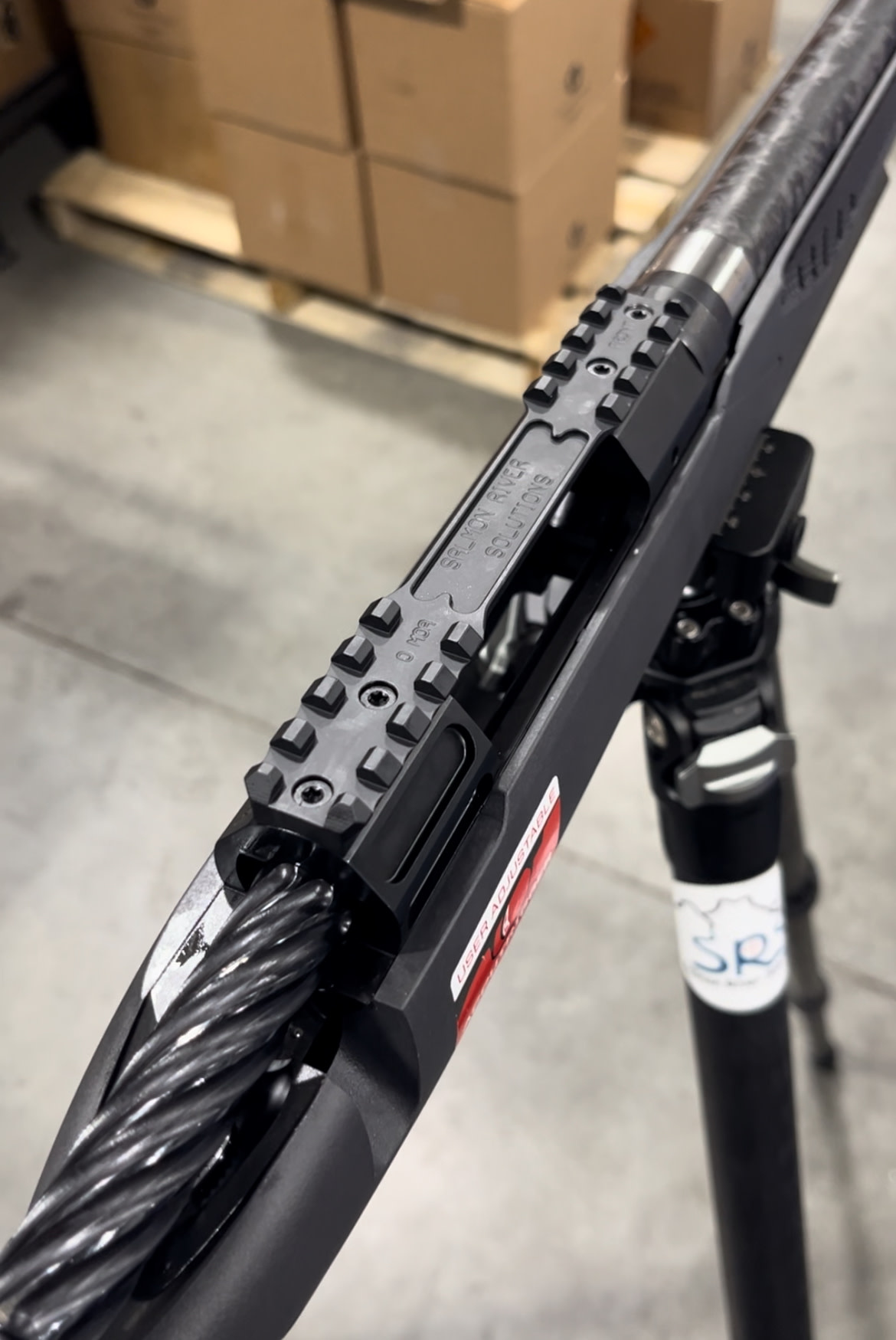 SALMON RIVER SOLUTIONS SRS ULTRALIGHT PICATINNY RAIL SCOPE MOUNT, SAVAGE SHORT ACTION, 20 MOA