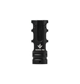 VG6 PRECISION VG6 PRECISION GAMMA 762 MUZZLE BRAKE, 30 CAL, 5/8X24, SS/BLACK