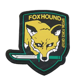 ENGAGE PRECISION ENGAGE PRECISION VELCRO PATCH, FOX HOUND SPECIAL FORCE