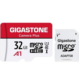 GIGASTONE GIGASTONE MICRO SD CARD, UHS-1, 32GB, W/ ADAPTER