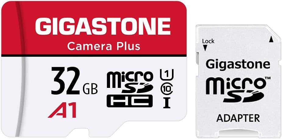 GIGASTONE GIGASTONE MICRO SD CARD, UHS-1, 32GB, W/ ADAPTER