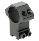 UTG UTG PREMIUM DOVETAIL RINGS, 1", HIGH, BLACK