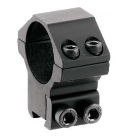 UTG UTG PREMIUM DOVETAIL RINGS, 1", MEDIUM, BLACK