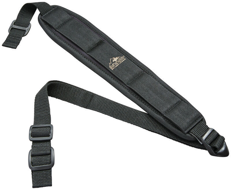 BUTLER CREEK BUTLER CREEK COMFORT STRETCH SLING, BLACK, NO SWIVELS