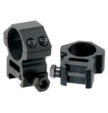 UTG UTG PREMIUM DOVETAIL RINGS, 1", MEDIUM, BLACK