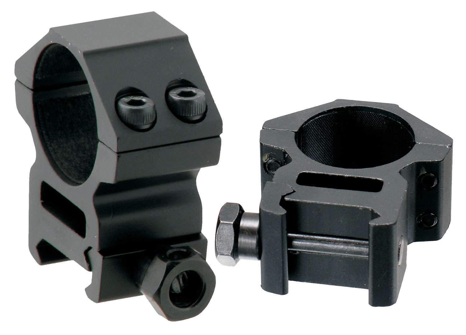 UTG UTG PREMIUM DOVETAIL RINGS, 1", MEDIUM, BLACK