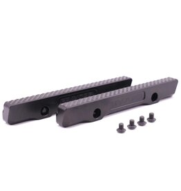 GRAY OPS CNC MPA MATRIX PRO XL SIDE RAIL WEIGHT, STEEL, PAIR