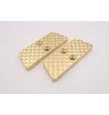 GRAY OPS CNC MINI PLATE V2 BRASS WEIGHTS, PAIR