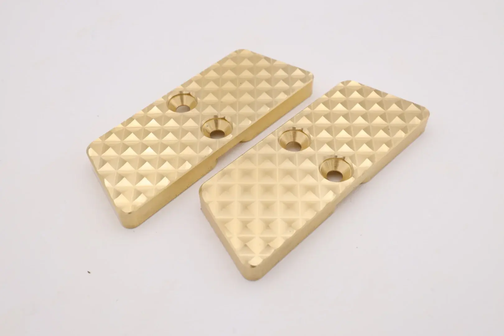 GRAY OPS CNC MINI PLATE V2 BRASS WEIGHTS, PAIR