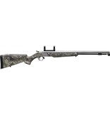CVA CVA WOLF V2 MUZZLELOADER RIFLE, 50 CAL, W/ SCOPE MOUNT, SS, TRUE TIMBER STRATA CAMO STOCK