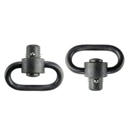 GROVTEC GROVTEC HEAVY DUTY QD PUSH BUTTON SLING SWIVEL, 1.25”, 2 PACK