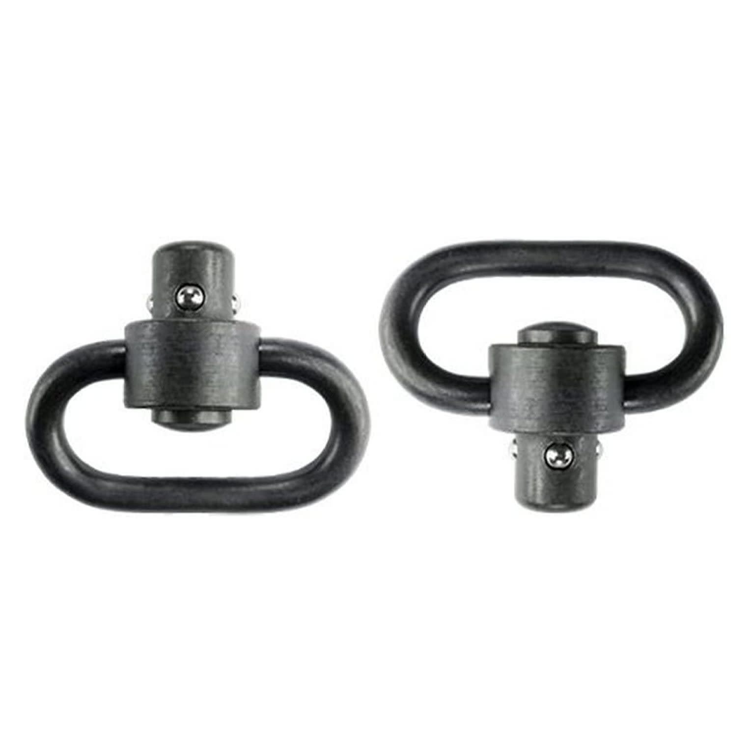 GROVTEC GROVTEC HEAVY DUTY QD PUSH BUTTON SLING SWIVEL, 1.25”, 2 PACK