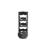 MUZZLE-LOADERS MUZZLE BRAKE, 50 CAL, 3/4-24, BLACK
