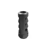 MUZZLE-LOADERS MUZZLE BRAKE, 50 CAL, 3/4-24, BLACK